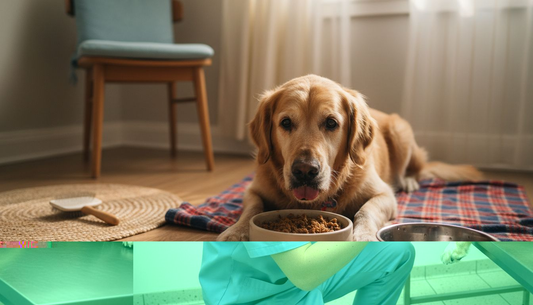 Tijdens de controle bekijkt de dierenarts zorgvuldig het gebit van de hond.