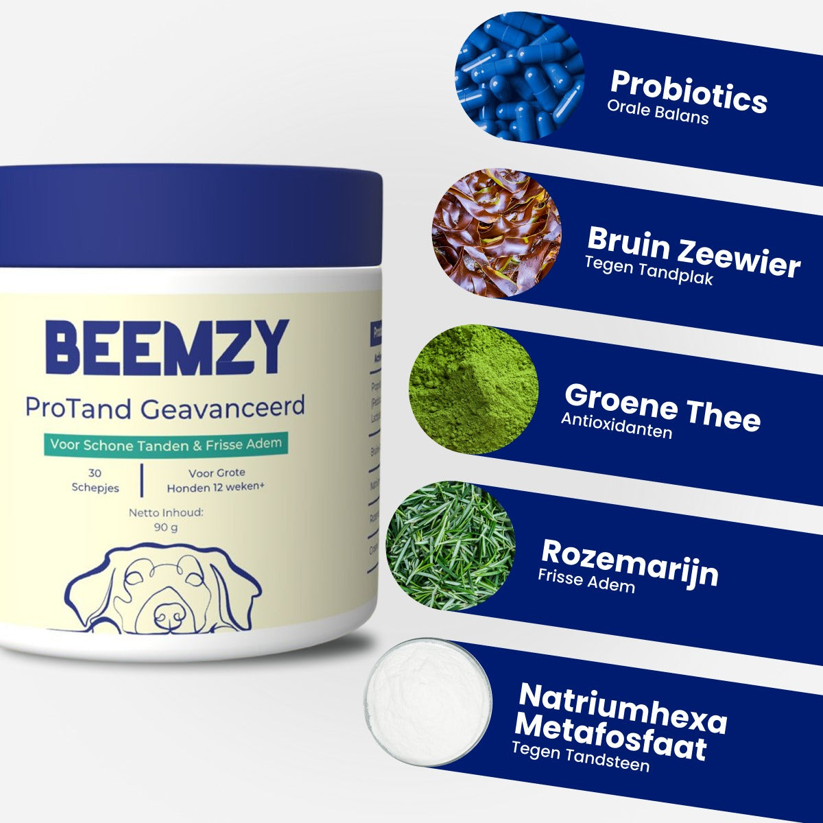 Beemzy Tandpoeder voor Honden