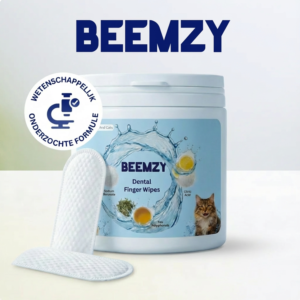 Beemzy Lingettes buccales – Chien & Chat