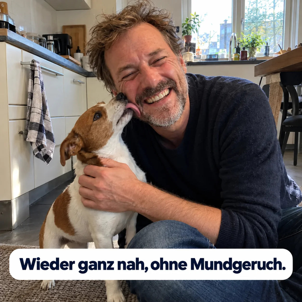 Wieder ganz nah, ohne Mundgeruch